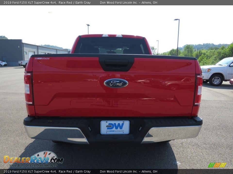2019 Ford F150 XLT SuperCrew 4x4 Race Red / Earth Gray Photo #11