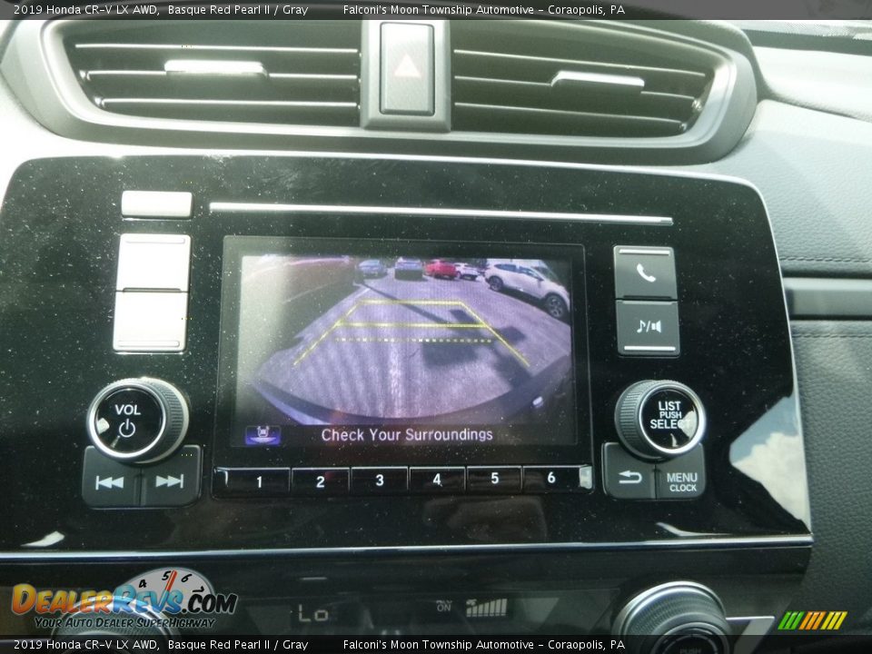 2019 Honda CR-V LX AWD Basque Red Pearl II / Gray Photo #15