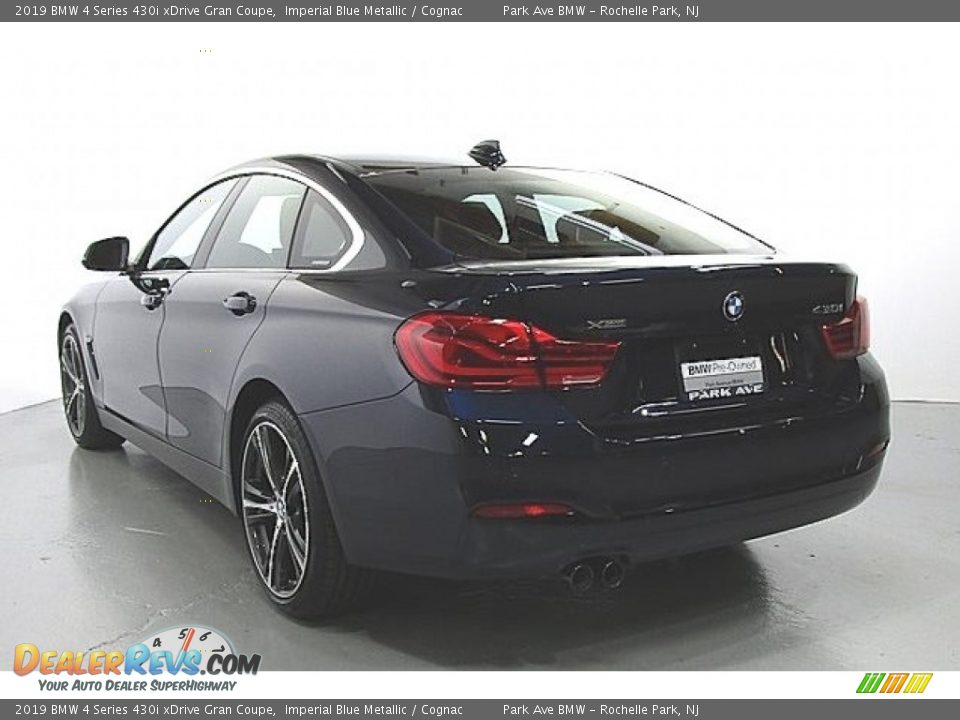 2019 BMW 4 Series 430i xDrive Gran Coupe Imperial Blue Metallic / Cognac Photo #1