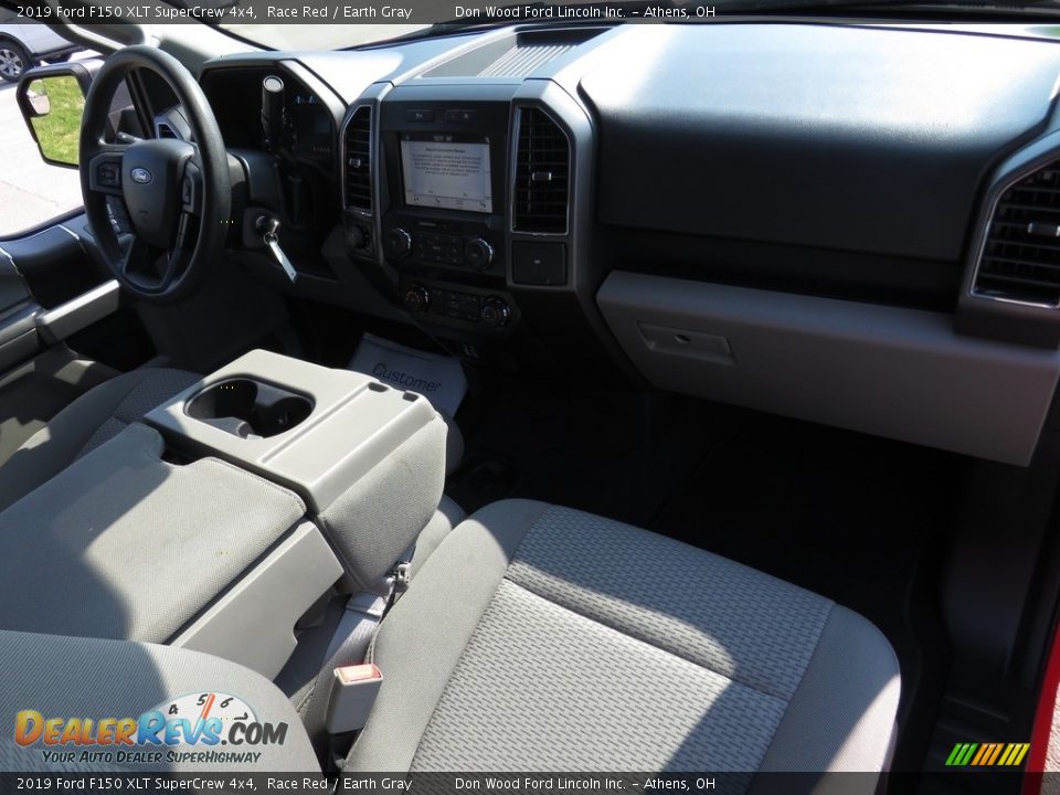 2019 Ford F150 XLT SuperCrew 4x4 Race Red / Earth Gray Photo #25