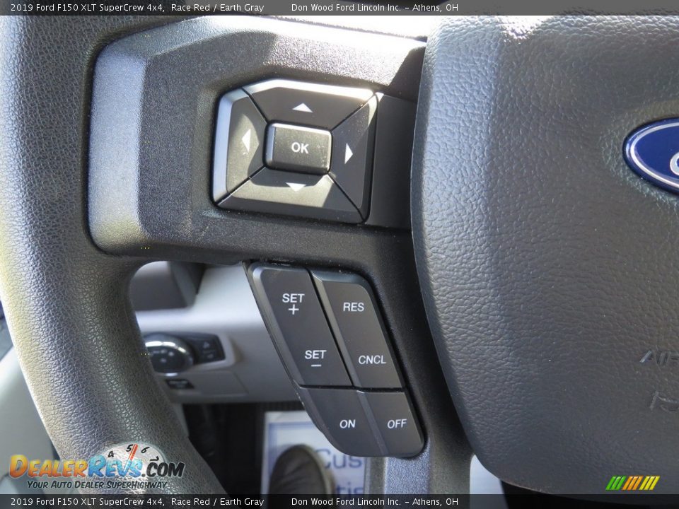 2019 Ford F150 XLT SuperCrew 4x4 Race Red / Earth Gray Photo #30