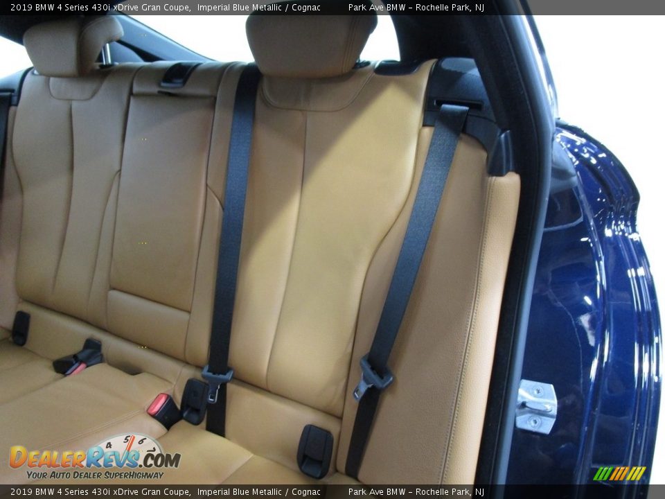 2019 BMW 4 Series 430i xDrive Gran Coupe Imperial Blue Metallic / Cognac Photo #9