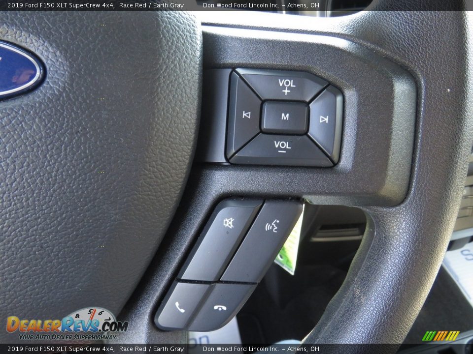 2019 Ford F150 XLT SuperCrew 4x4 Race Red / Earth Gray Photo #31