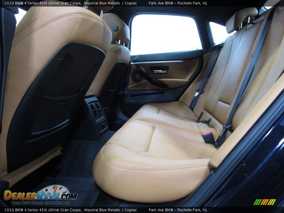 2019 BMW 4 Series 430i xDrive Gran Coupe Imperial Blue Metallic / Cognac Photo #10