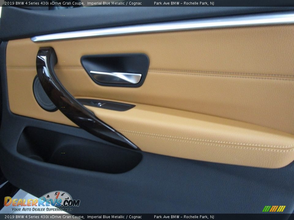 2019 BMW 4 Series 430i xDrive Gran Coupe Imperial Blue Metallic / Cognac Photo #11