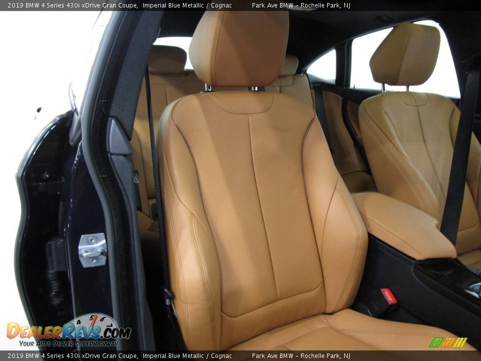 2019 BMW 4 Series 430i xDrive Gran Coupe Imperial Blue Metallic / Cognac Photo #12
