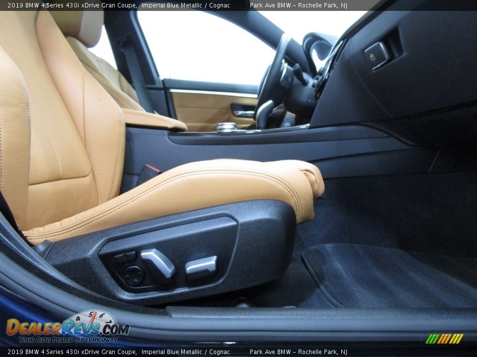 2019 BMW 4 Series 430i xDrive Gran Coupe Imperial Blue Metallic / Cognac Photo #13