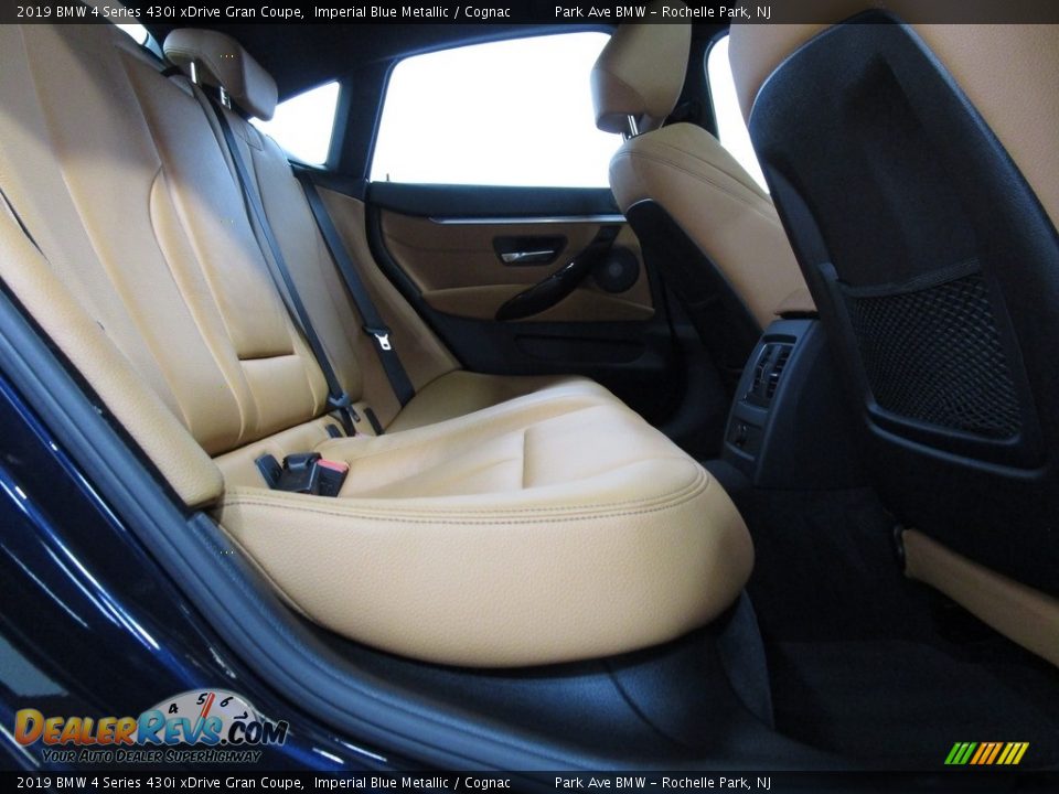 2019 BMW 4 Series 430i xDrive Gran Coupe Imperial Blue Metallic / Cognac Photo #16