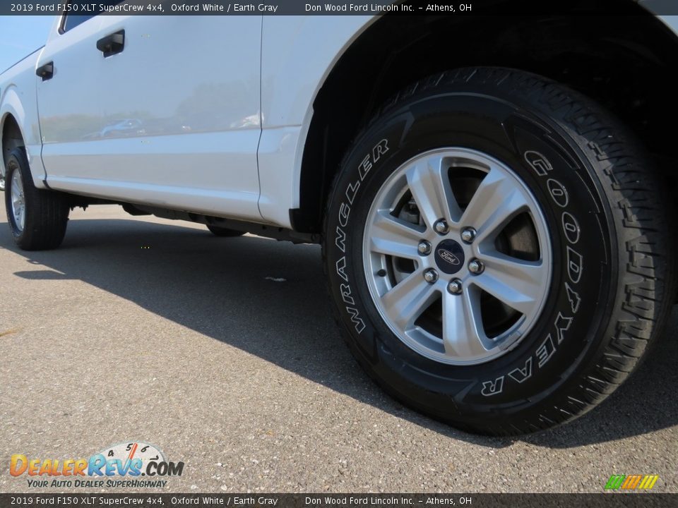 2019 Ford F150 XLT SuperCrew 4x4 Oxford White / Earth Gray Photo #3