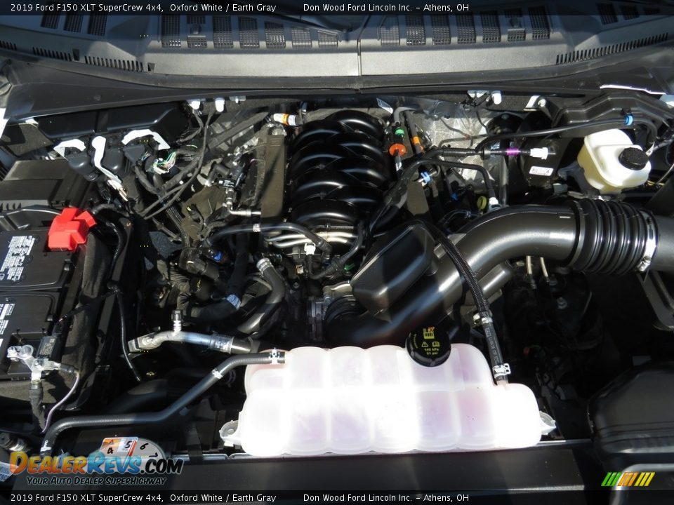 2019 Ford F150 XLT SuperCrew 4x4 Oxford White / Earth Gray Photo #6