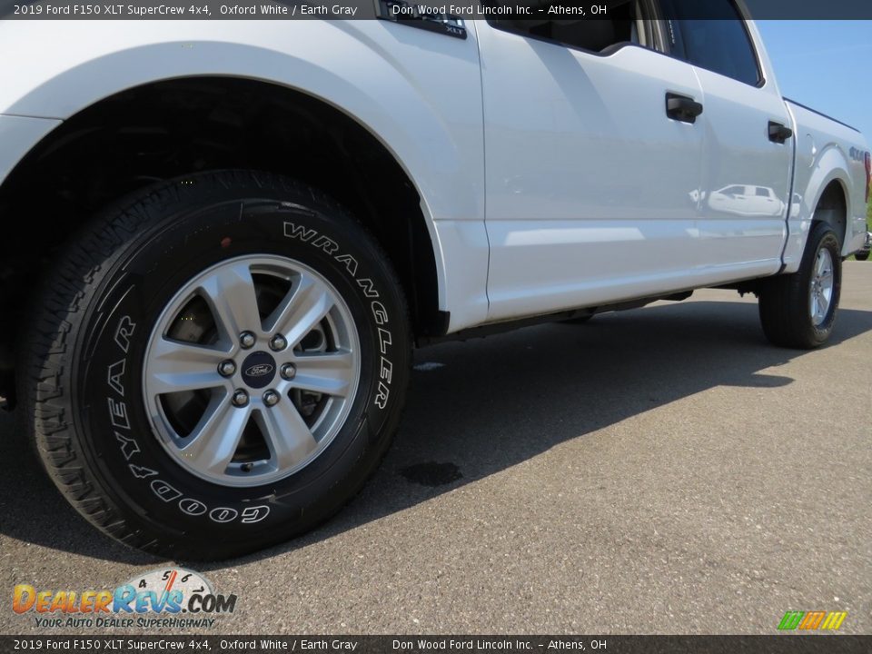 2019 Ford F150 XLT SuperCrew 4x4 Oxford White / Earth Gray Photo #8