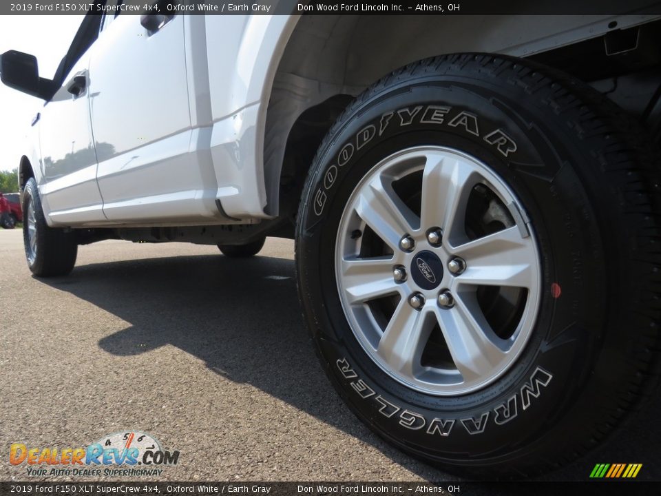 2019 Ford F150 XLT SuperCrew 4x4 Oxford White / Earth Gray Photo #10