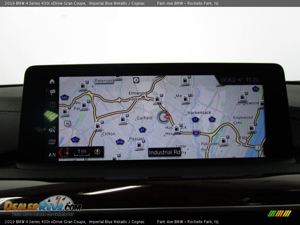 2019 BMW 4 Series 430i xDrive Gran Coupe Imperial Blue Metallic / Cognac Photo #23