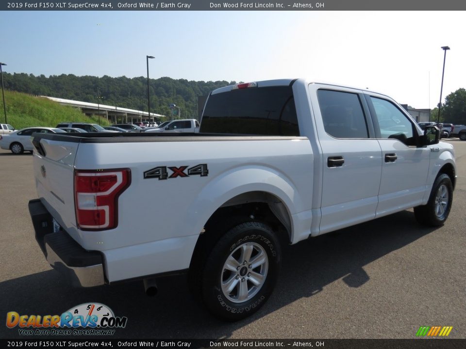 2019 Ford F150 XLT SuperCrew 4x4 Oxford White / Earth Gray Photo #13