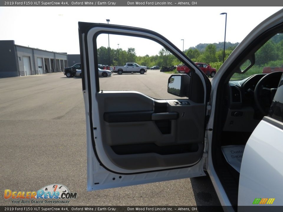 2019 Ford F150 XLT SuperCrew 4x4 Oxford White / Earth Gray Photo #15