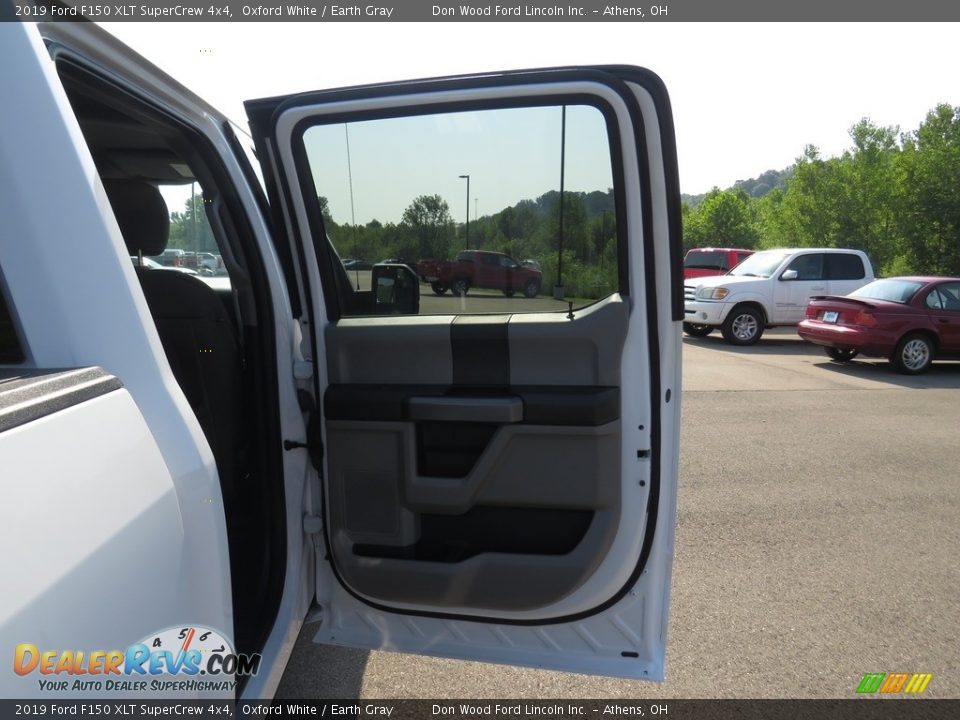 2019 Ford F150 XLT SuperCrew 4x4 Oxford White / Earth Gray Photo #21