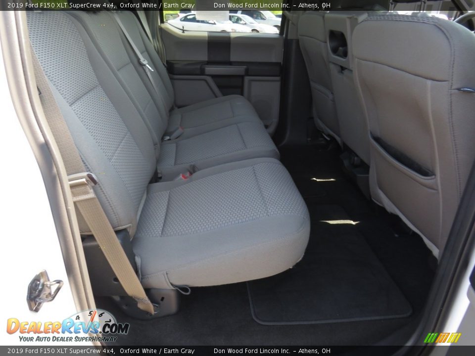 2019 Ford F150 XLT SuperCrew 4x4 Oxford White / Earth Gray Photo #22