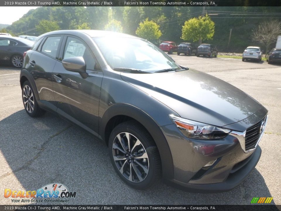 2019 Mazda CX-3 Touring AWD Machine Gray Metallic / Black Photo #3