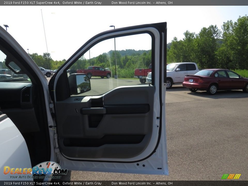 2019 Ford F150 XLT SuperCrew 4x4 Oxford White / Earth Gray Photo #23
