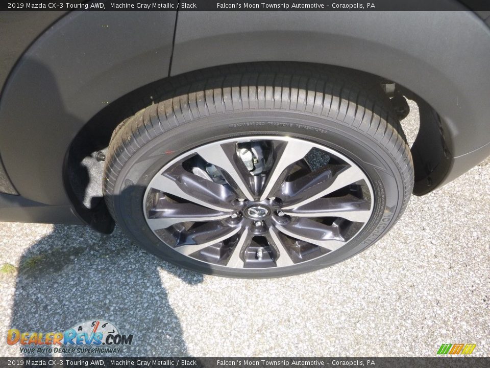 2019 Mazda CX-3 Touring AWD Machine Gray Metallic / Black Photo #7