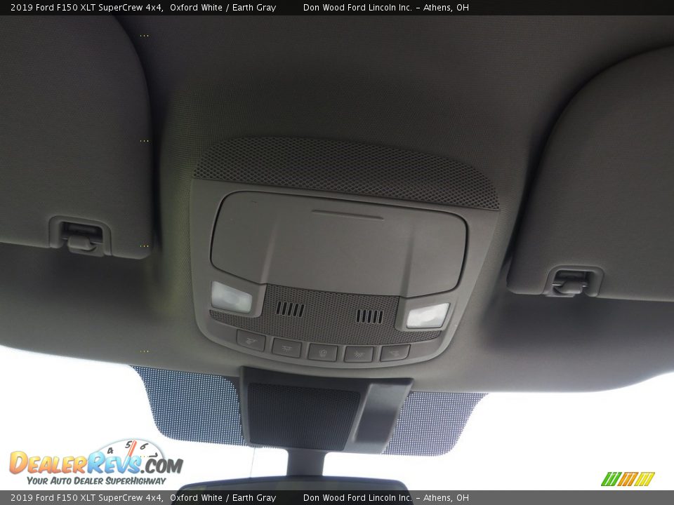 2019 Ford F150 XLT SuperCrew 4x4 Oxford White / Earth Gray Photo #36