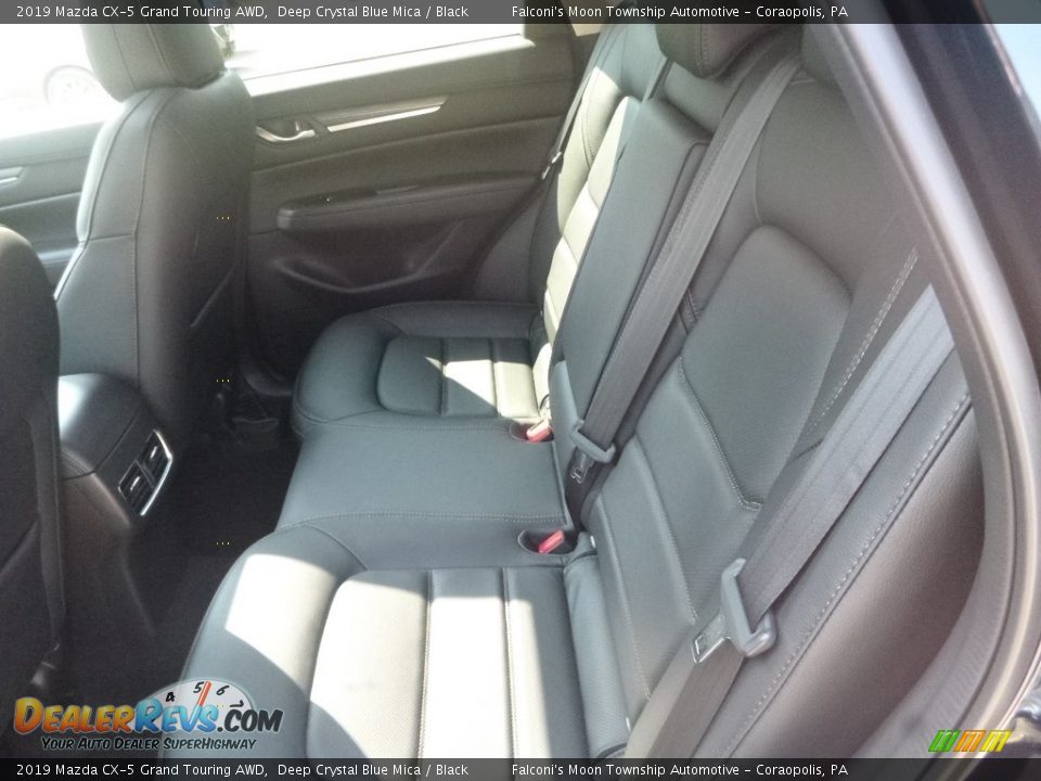 2019 Mazda CX-5 Grand Touring AWD Deep Crystal Blue Mica / Black Photo #8