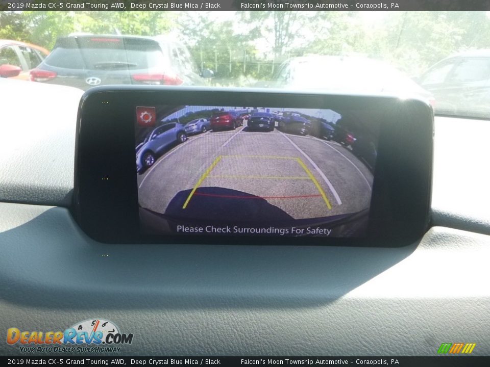 2019 Mazda CX-5 Grand Touring AWD Deep Crystal Blue Mica / Black Photo #15