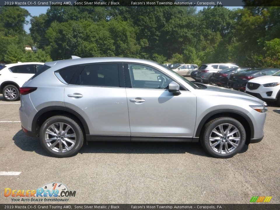 2019 Mazda CX-5 Grand Touring AWD Sonic Silver Metallic / Black Photo #1