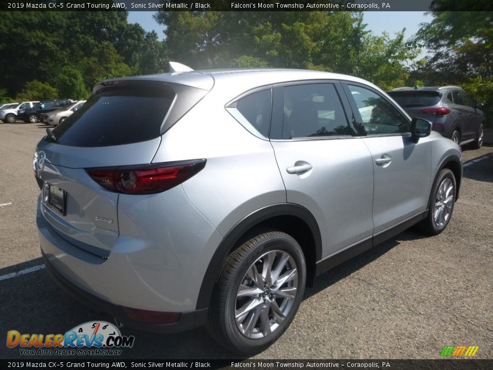 2019 Mazda CX-5 Grand Touring AWD Sonic Silver Metallic / Black Photo #2