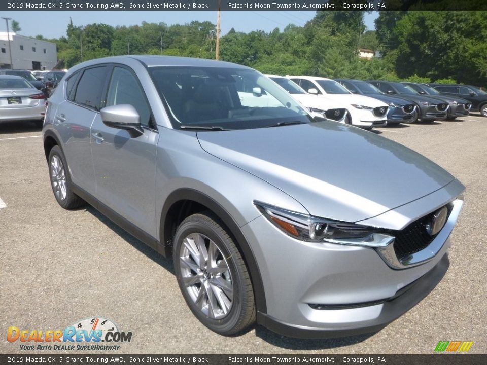 2019 Mazda CX-5 Grand Touring AWD Sonic Silver Metallic / Black Photo #3