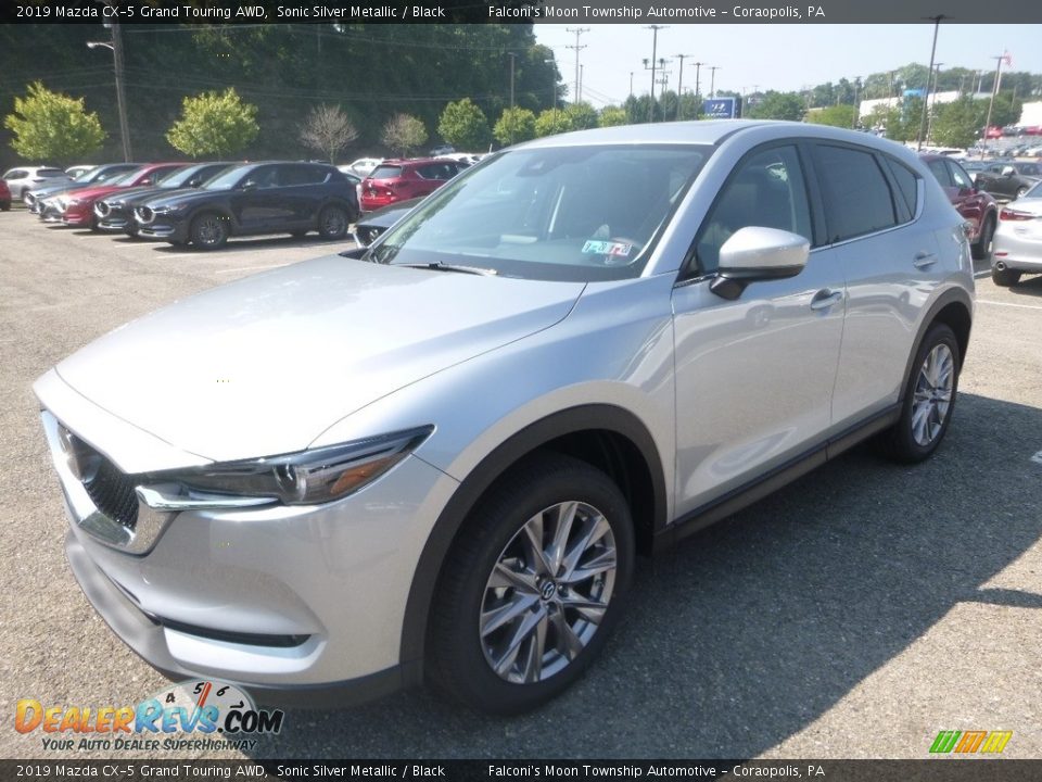 2019 Mazda CX-5 Grand Touring AWD Sonic Silver Metallic / Black Photo #5