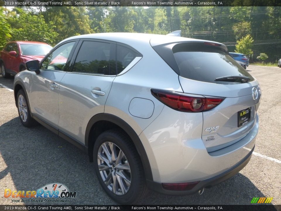 2019 Mazda CX-5 Grand Touring AWD Sonic Silver Metallic / Black Photo #6