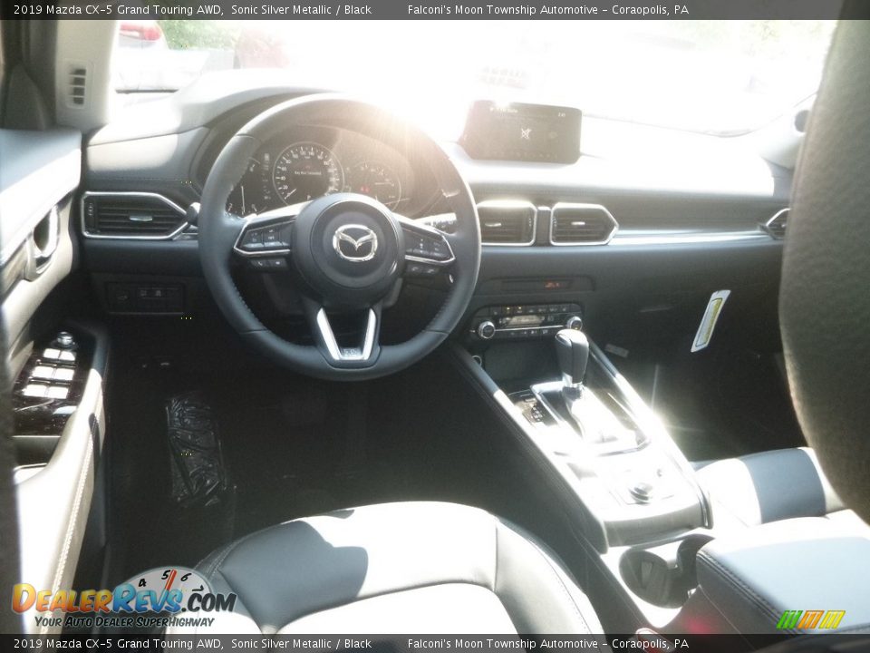 2019 Mazda CX-5 Grand Touring AWD Sonic Silver Metallic / Black Photo #9