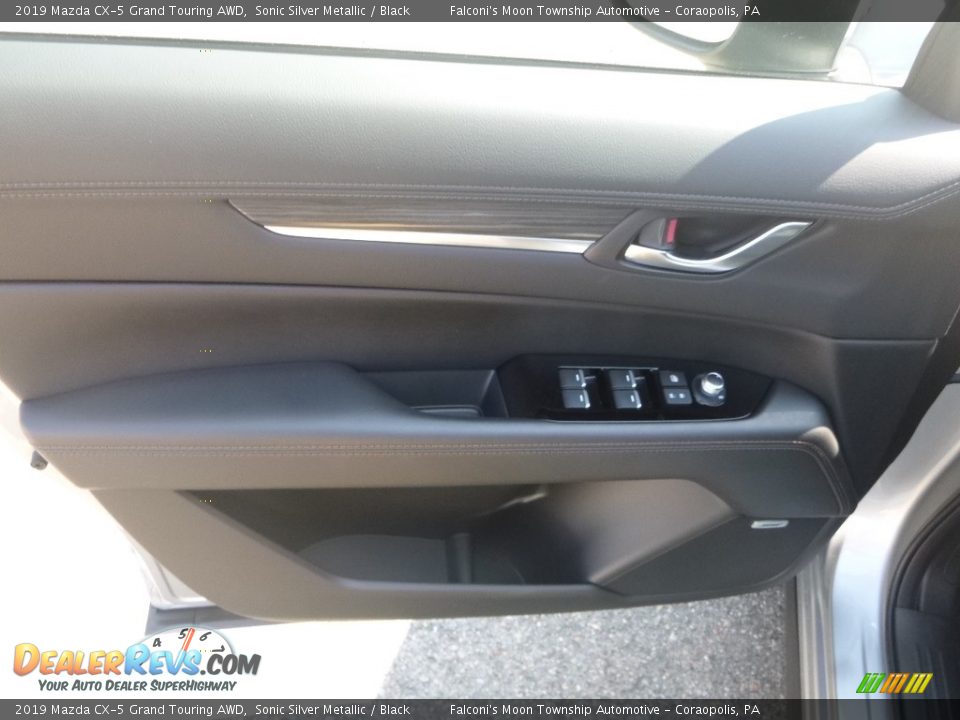 2019 Mazda CX-5 Grand Touring AWD Sonic Silver Metallic / Black Photo #11