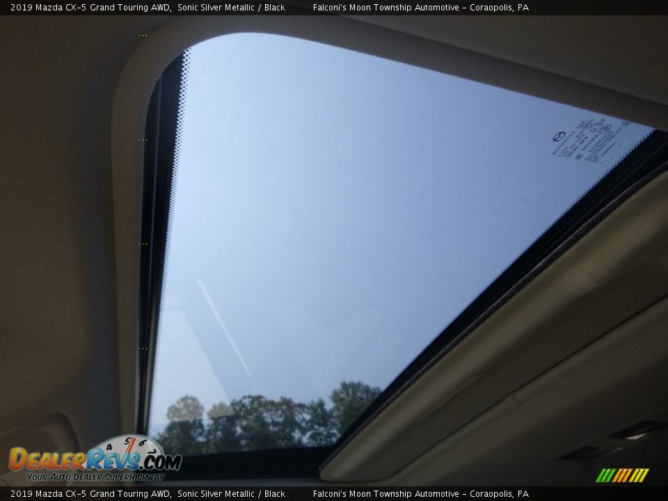 2019 Mazda CX-5 Grand Touring AWD Sonic Silver Metallic / Black Photo #13