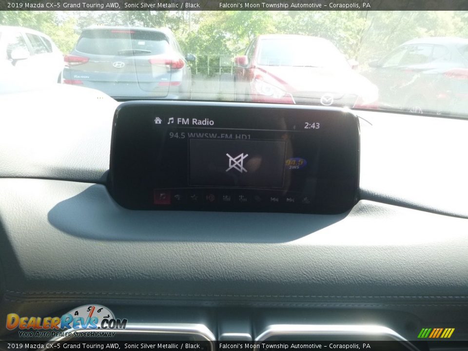2019 Mazda CX-5 Grand Touring AWD Sonic Silver Metallic / Black Photo #14