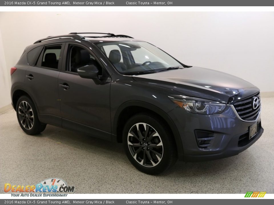 2016 Mazda CX-5 Grand Touring AWD Meteor Gray Mica / Black Photo #1