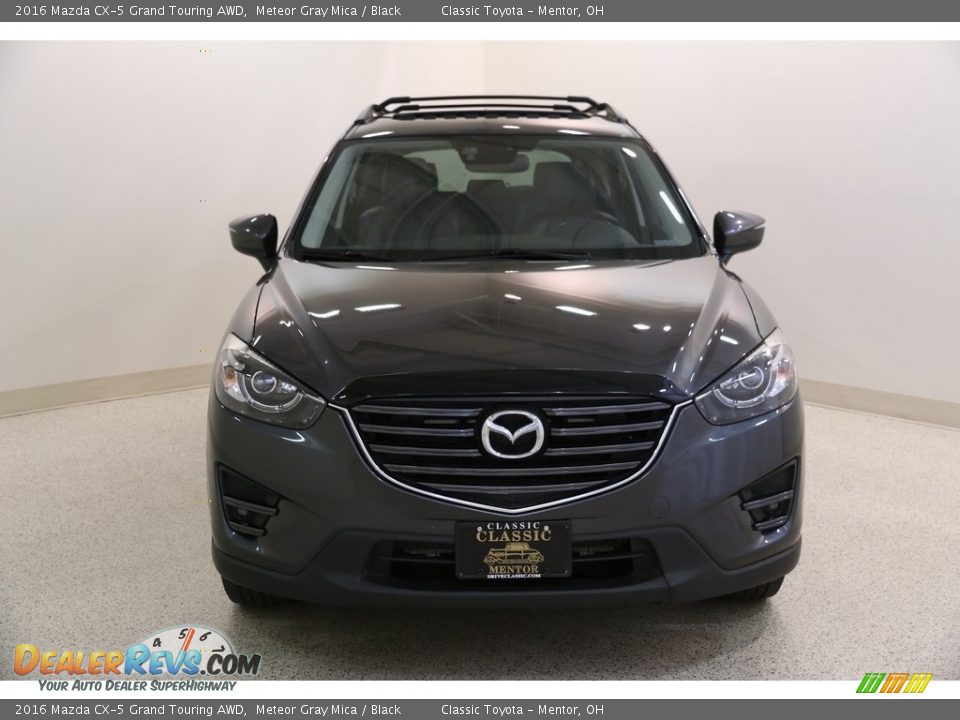 2016 Mazda CX-5 Grand Touring AWD Meteor Gray Mica / Black Photo #2