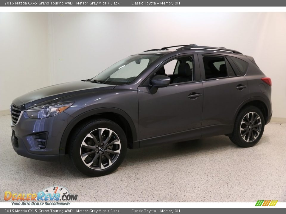 2016 Mazda CX-5 Grand Touring AWD Meteor Gray Mica / Black Photo #3