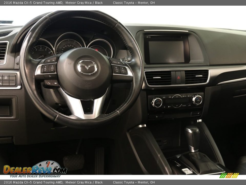 2016 Mazda CX-5 Grand Touring AWD Meteor Gray Mica / Black Photo #6
