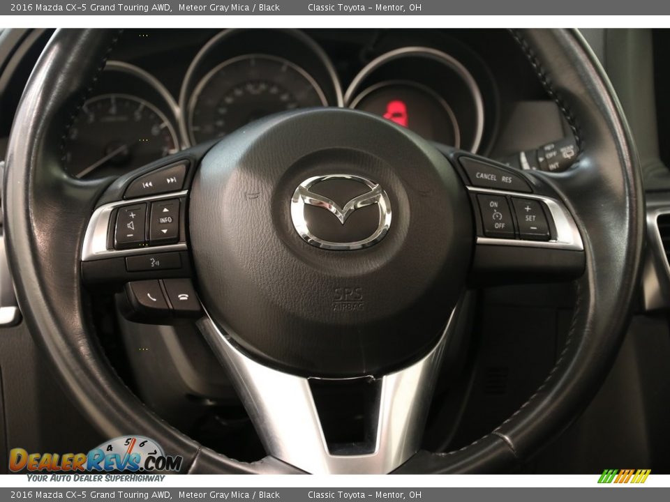 2016 Mazda CX-5 Grand Touring AWD Meteor Gray Mica / Black Photo #7