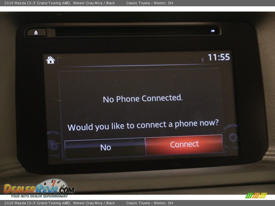 2016 Mazda CX-5 Grand Touring AWD Meteor Gray Mica / Black Photo #10