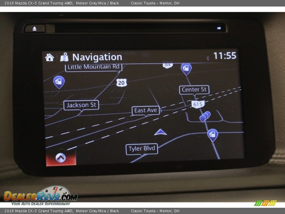 2016 Mazda CX-5 Grand Touring AWD Meteor Gray Mica / Black Photo #11