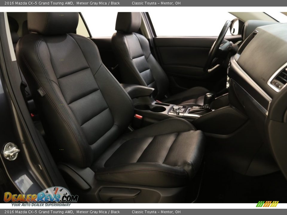 2016 Mazda CX-5 Grand Touring AWD Meteor Gray Mica / Black Photo #14