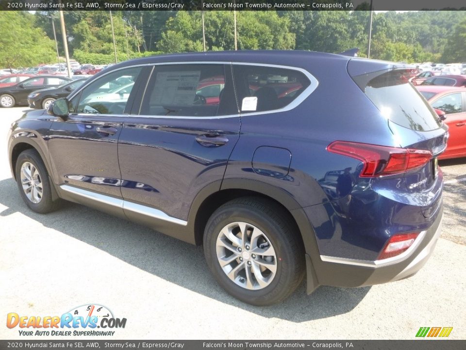 Stormy Sea 2020 Hyundai Santa Fe SEL AWD Photo #6