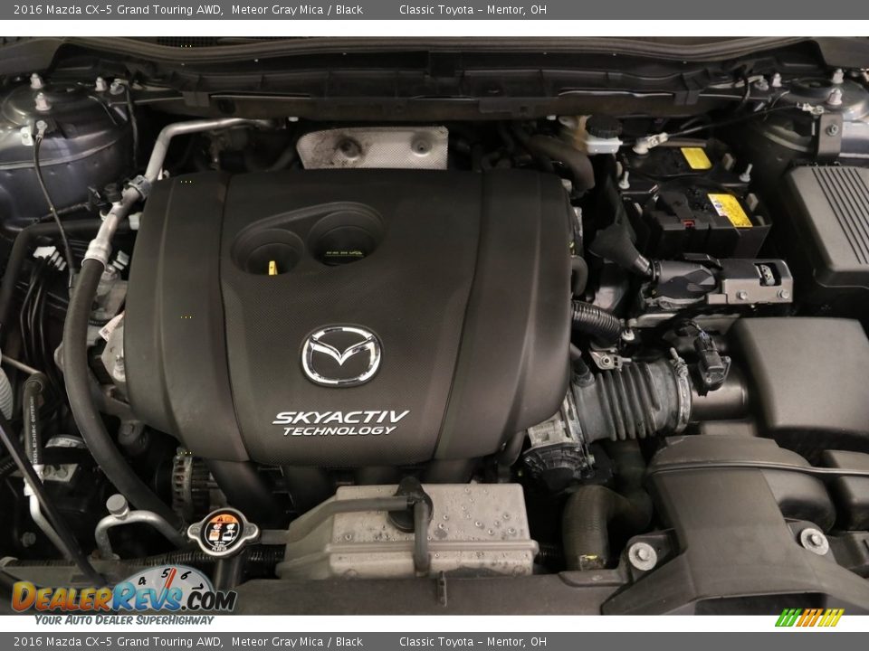 2016 Mazda CX-5 Grand Touring AWD Meteor Gray Mica / Black Photo #18