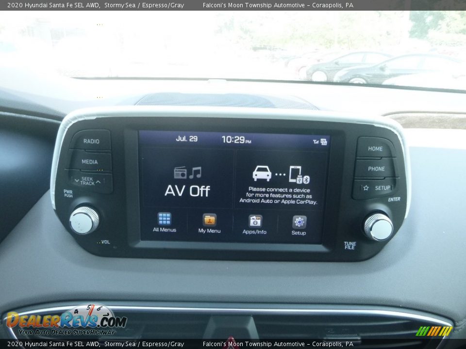 Controls of 2020 Hyundai Santa Fe SEL AWD Photo #14
