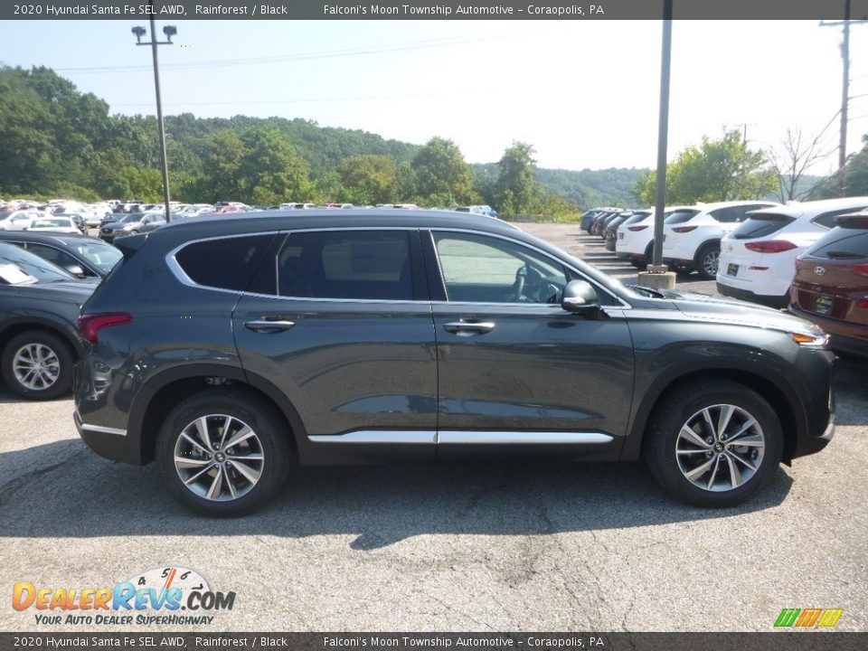 2020 Hyundai Santa Fe SEL AWD Rainforest / Black Photo #1