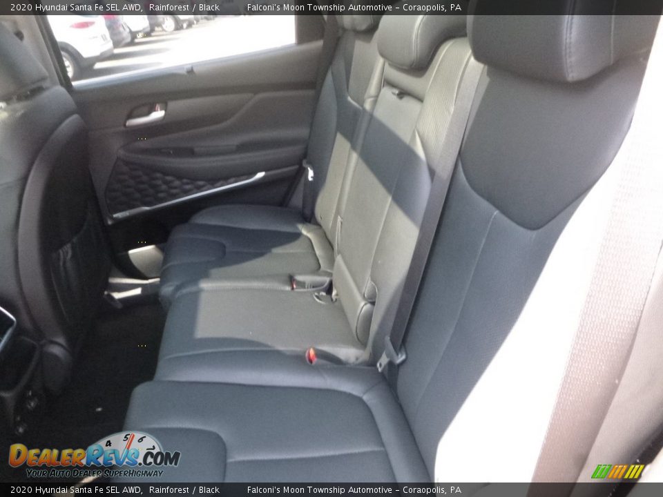 2020 Hyundai Santa Fe SEL AWD Rainforest / Black Photo #8