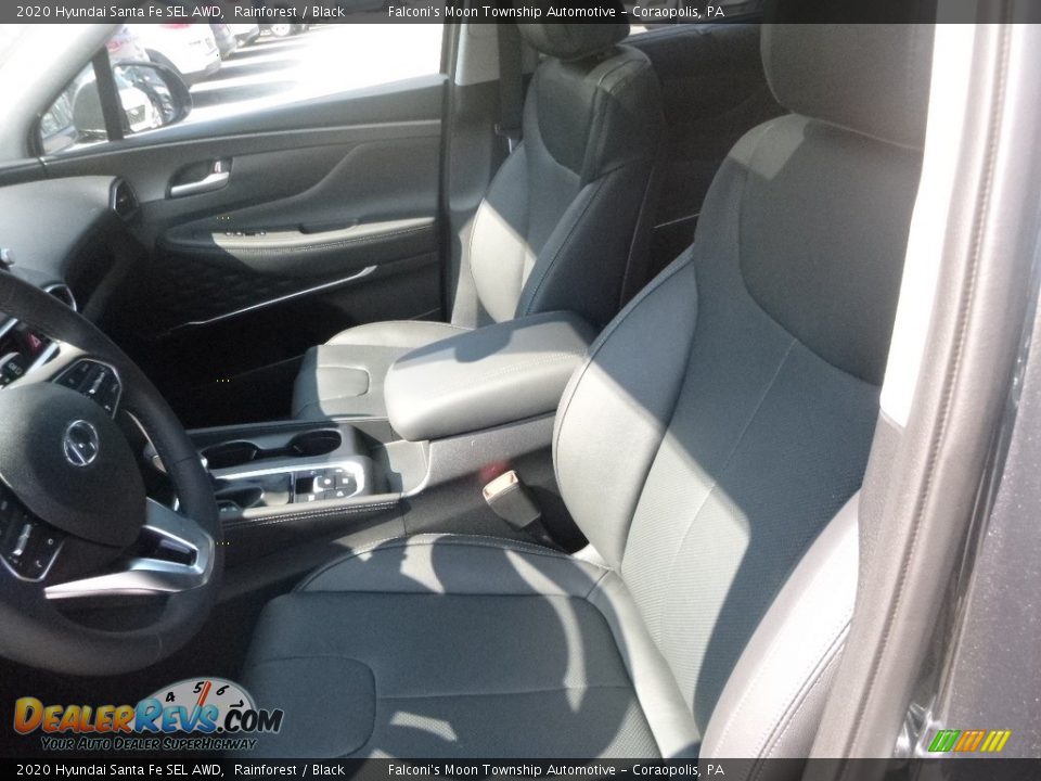 2020 Hyundai Santa Fe SEL AWD Rainforest / Black Photo #10
